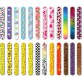 Slap Bracelets avec coeurs colorés Emoji et Licorne