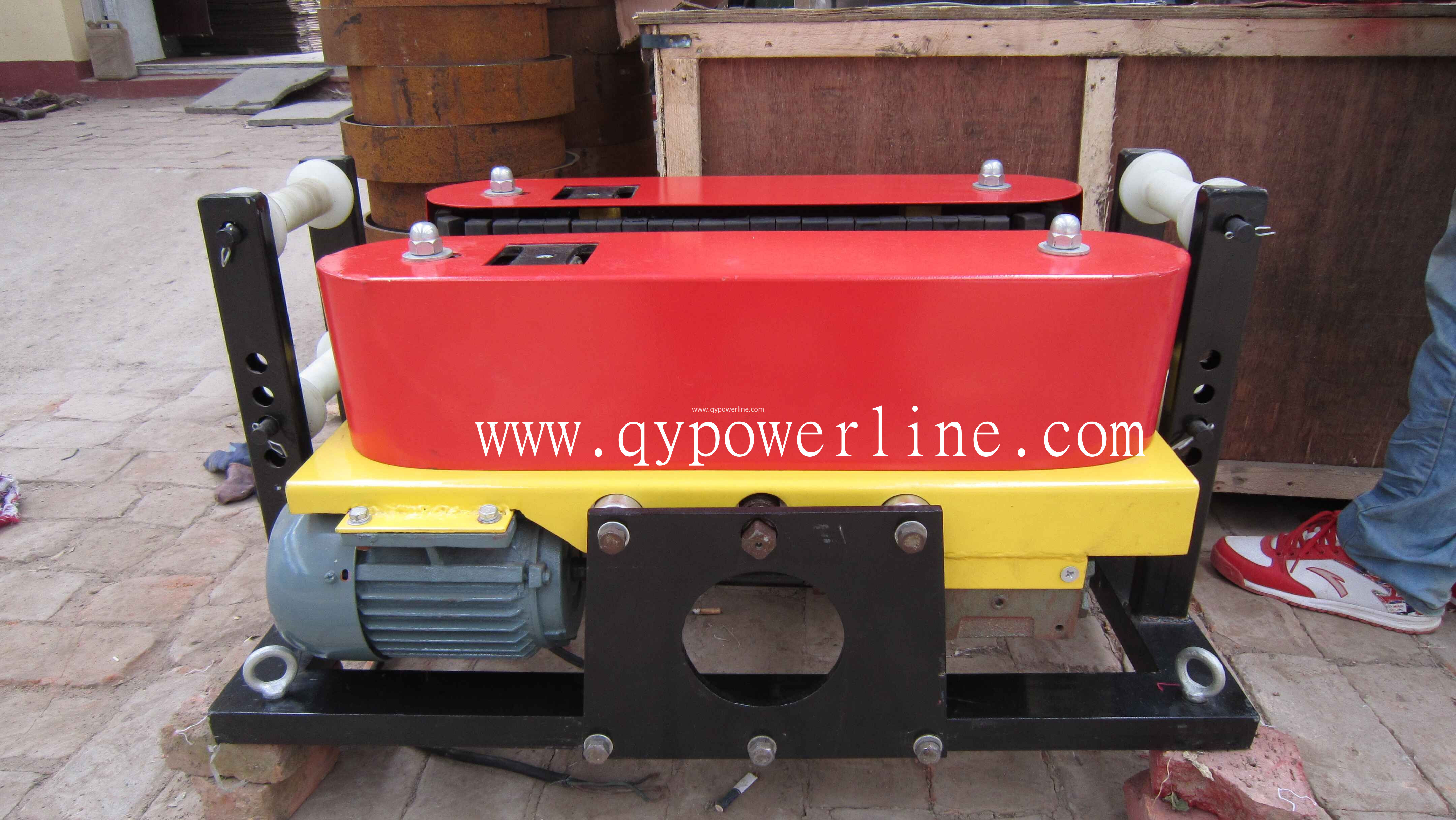cable blowing machine cable winch