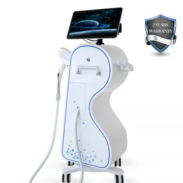 EXFU 755+808+1064nm 3 Wavelength Diode Laser Hair Removal Machine - 1800W Painless Permanent Solution