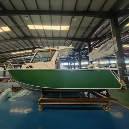 6.25m Aluminum Fishing Vessel with Cabin - Hot Sale Offshore Sport Fishing Boat