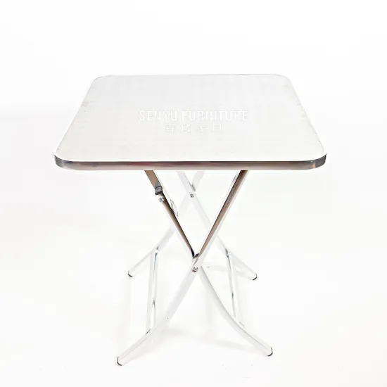 Outdoor Restaurant Foldable Aluminum Tables