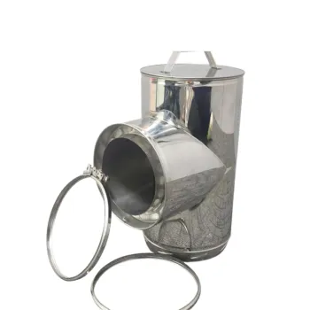 SS304 SS316 Double Wall Insulated Chimney Pipes and Accessories with Twist Lock