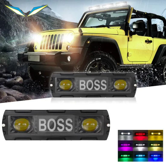32W Waterproof LED Work Light Bar for DC12V-36V SUV Truck Off-Road Night Driving