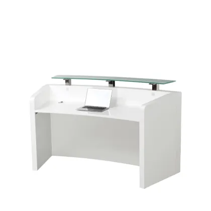 Hotel Exhibition Corner Office Furniture: Reception Counter Desk