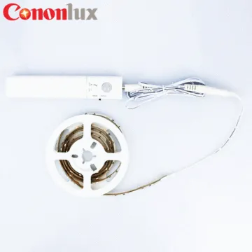 IP20 IP65 2835 2.4W 5V 6V battery powered motion led strip light