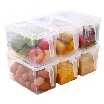 Cucina Casci di stoccaggio sigillato trasparente - Contenitori di plastica per l'organizzazione domestica e la conservazione del frigorifero