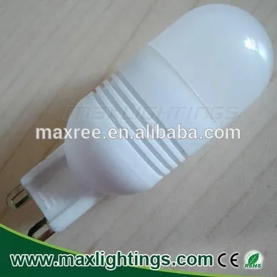 Super bright SMD5630 LED G9 light bulbs 2W 110-130V/ 220-240v Ceramic LED G9,5630SMD LED G9,2W LED G9