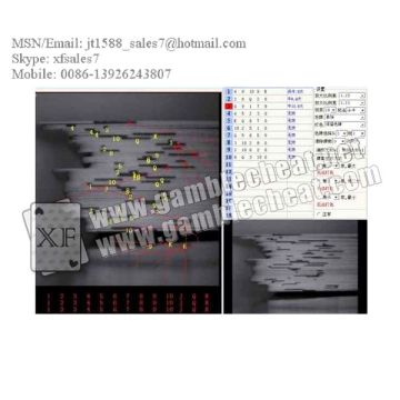XF Barcode Marked cards Software|gamble cheat|Marked poker/poker analyzer/poker cheat/contact lens/infrared lens/poker scanner