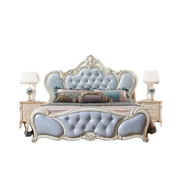 H8809W Hotel Luxury Canopy Bed