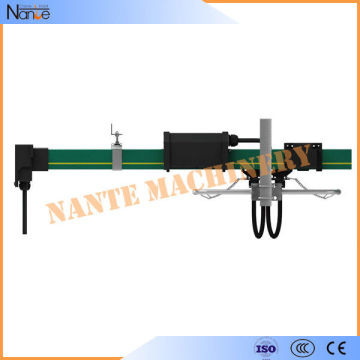 Green / Orange Wire Rope Hoist Pvc Hfp56 Powerail Conductor Bar Systems