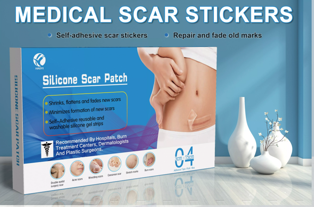 skin gel silicone scar removal patch