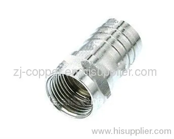 Rg59 Barrel F Crimp Connector 
