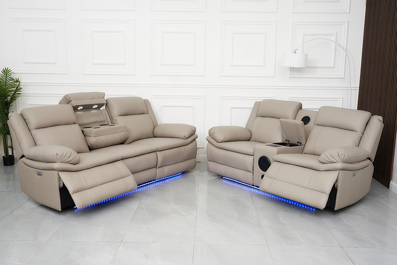 Home Theater Reclining Sofa Couch