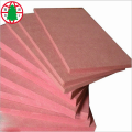 High Grade Pink/Fire Retardant /Fire Proof MDF panels