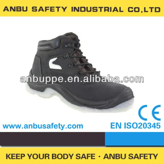 Middle East tip binding dual color PU sole safety shoes in cheap