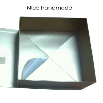 Foldable Custom Cardbaord Gold Gift Box