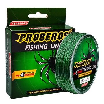 جودة الجملة Proberos 4x Strong 4 Strand PE خط الصيد مضفر - 5 ألوان 100 متر