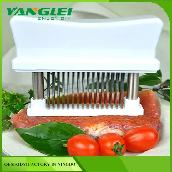Manual Meat Tenderizer ABS and Stainless Steel 48 Blades for Kitchen