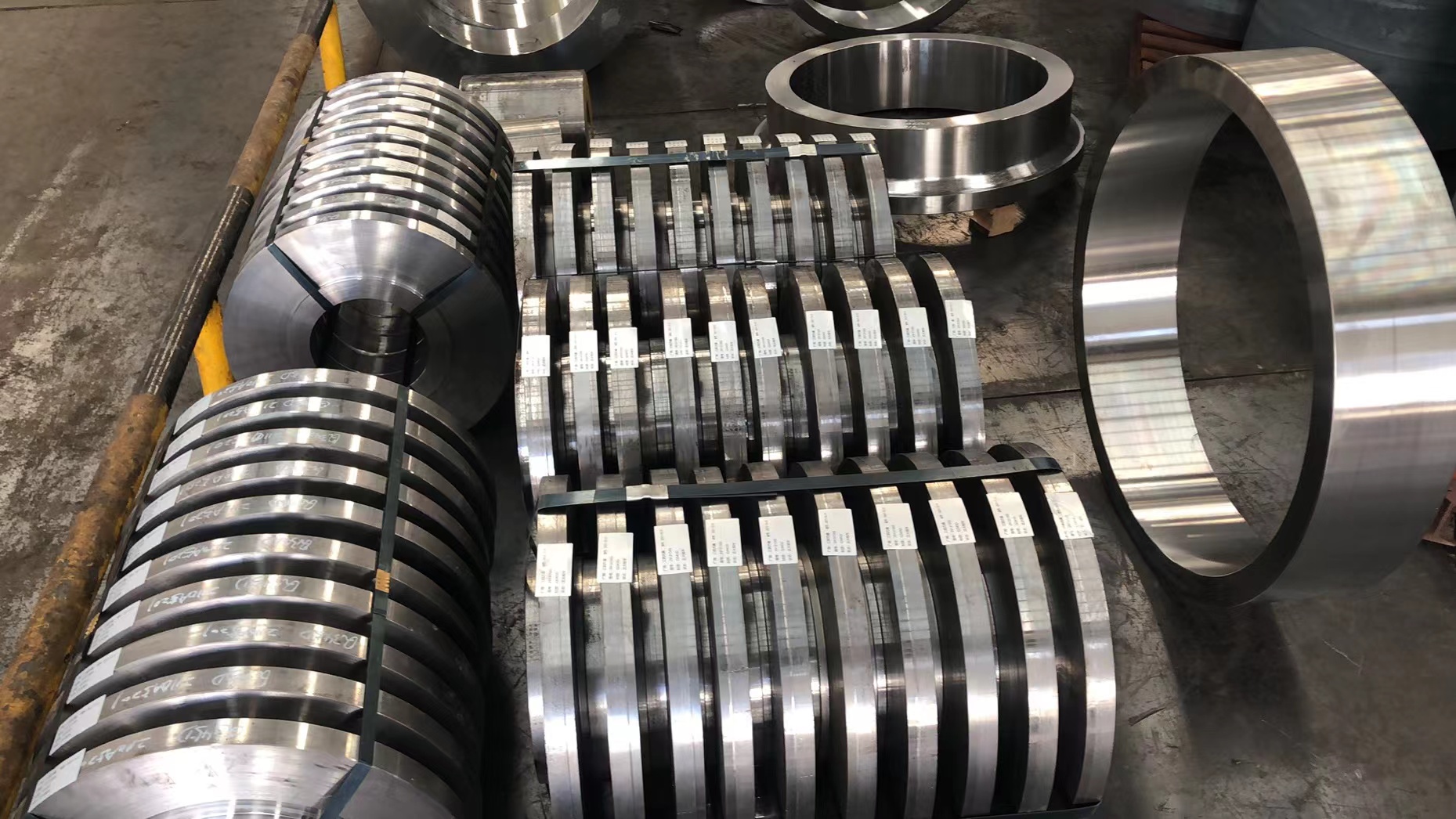 34CrNiMo Rough Machining Hot Rolled Forged steel Rings