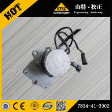 PC300-7 fuel control motor 7834-41-3002 komatsu