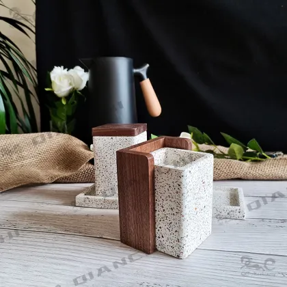 Round Metal Serving Stand with Acrylic Sweet Tray