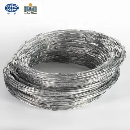 Barbed Wire Razor Blade Wire Metal Barbed Coil