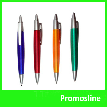 Promotional cheap advertise twist action ball plastic pen
