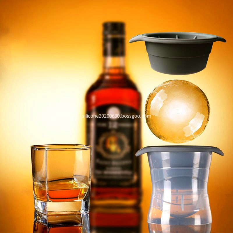 silicone ice ball Single hole whiskey