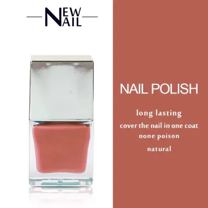 High Quality Oil-Based Nail Lacquer with Natural, No-Smelt Colorful Finish - Free Samples Available