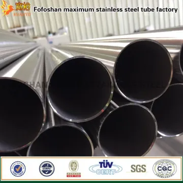 Welded stainless steel pipes 409 inox tube for tailpipes