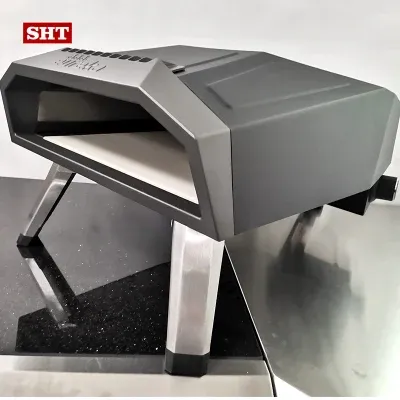 Home Use Bake Oven Pizza Stainless Steel Tabletop Pizza Oven Portable