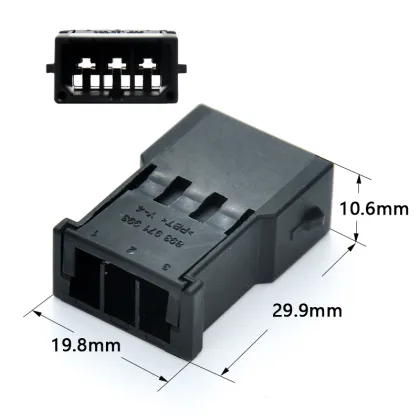TE Connectivity AMP 953697-3 Female Unsealed Connectors for Auto Electronics