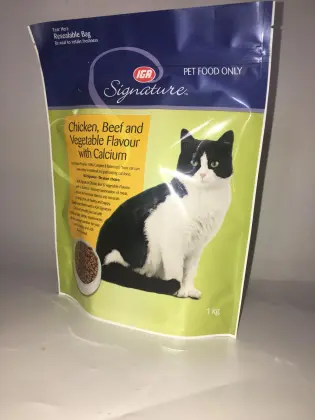 Pet Cat Food Packaging Bag