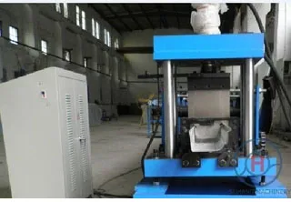 High quality galvanized roofing sheet gutter machine