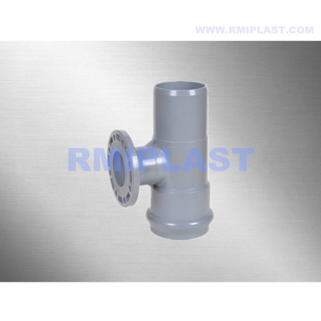 PVC Flanged Tee With Ring Spigot