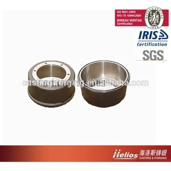 Iron Casting Auto Truck Steering System Brake Drum Casting Product