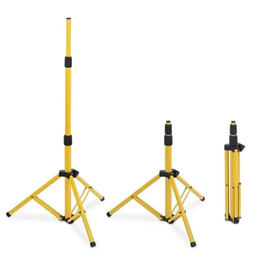 Portable Adjustable Telescopic LED Work Light Floodlight with Tripod Stand - 1.6m, 2m, 3m - Emergency Camping Light