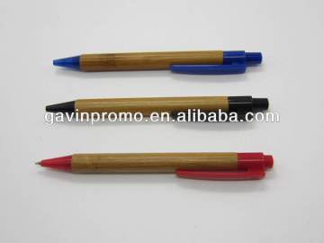 China Tonglu wholesale of bamboo promotional click pen
