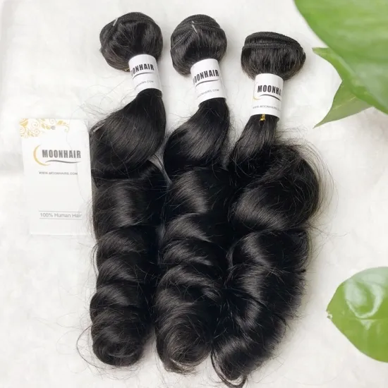 100% Virgin Unprocessed Human Hair 24 26 28 30 Inches 1B Natural Black Deep Wave Brazilian Bundles
