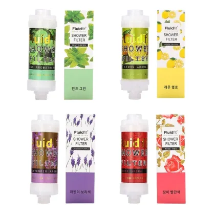 Healthy Vitamin C Shower Head Filter with Multiple Fragrances
