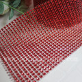 4.65"x10 Yard Acrylic Diamond Mesh Wraps Rhinestone Trimming Ribbon For Flower Craft