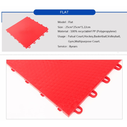 Pavimentos para canchas de hockey con ruedas de polipropileno para interiores