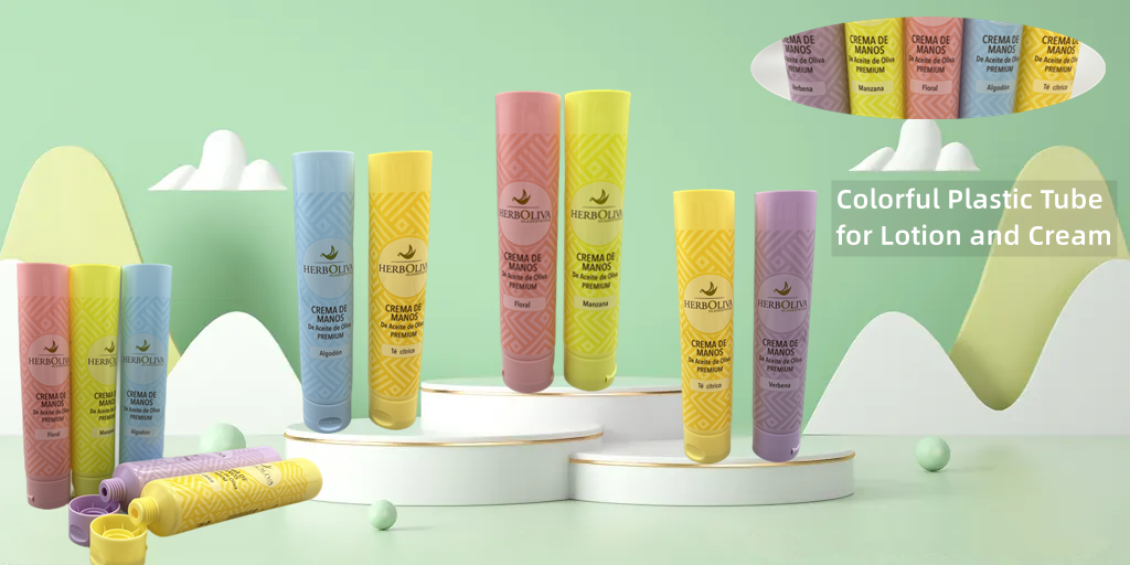 Body Lotion Face Cream Plastic Tubes