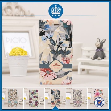 LZB Flower Floral Printing Skin Mobile Phone Case For HTC 609D