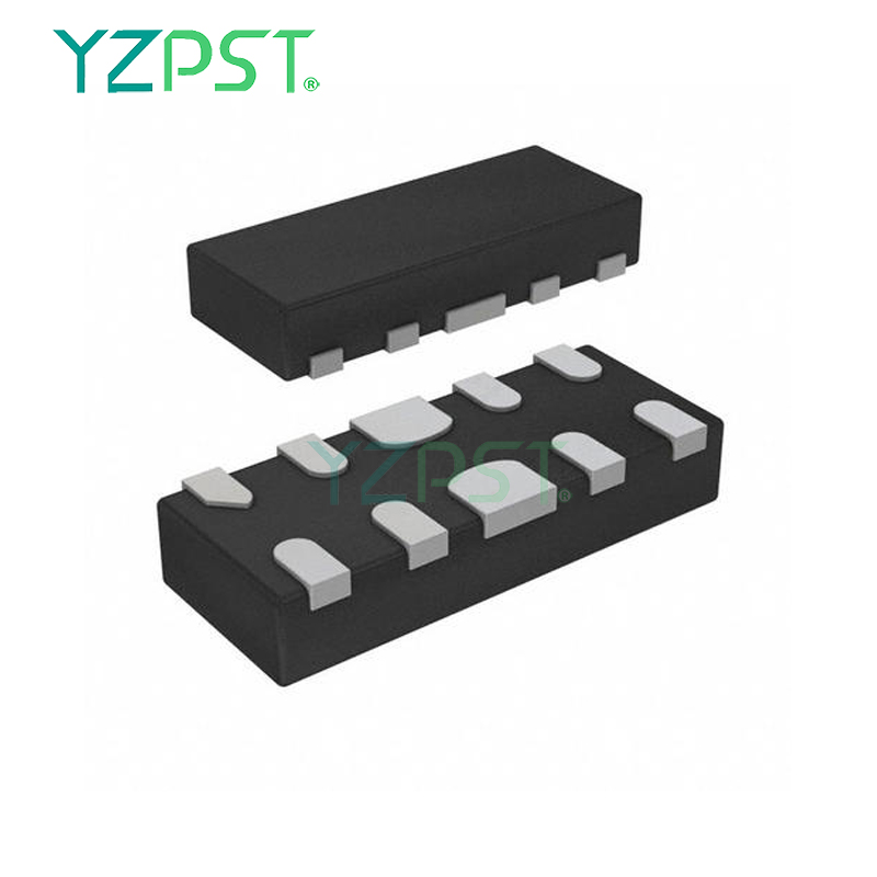 Encendido rápido y bajo voltaje de sujeción 5V ESD