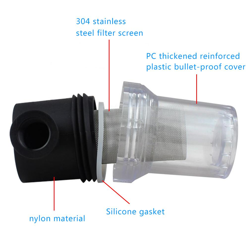 filtros de água filtro de entrada/filtro de água de entrada de 3/4 polegadas para arruela de carro de alta pressão