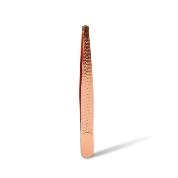 Custom Stainless steel colorful eyelash tweezers