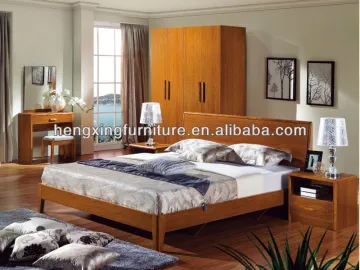 bedding room set furniture of wooden furniture HX-LC00107