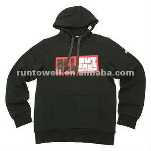 Fashion Comfortable custom color hoodies / cheap custom hoodies