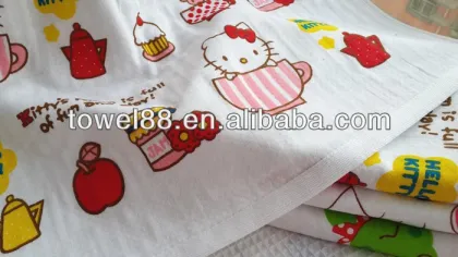 cute waffle beach towels china
